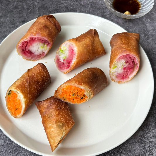 野菜オンリー春巻